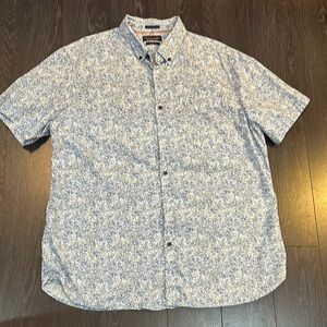 Denim & Flower Blue and White Floral Shirt